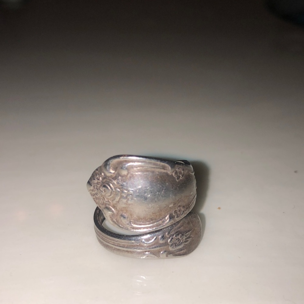 Sterling Silver Spoon Ring